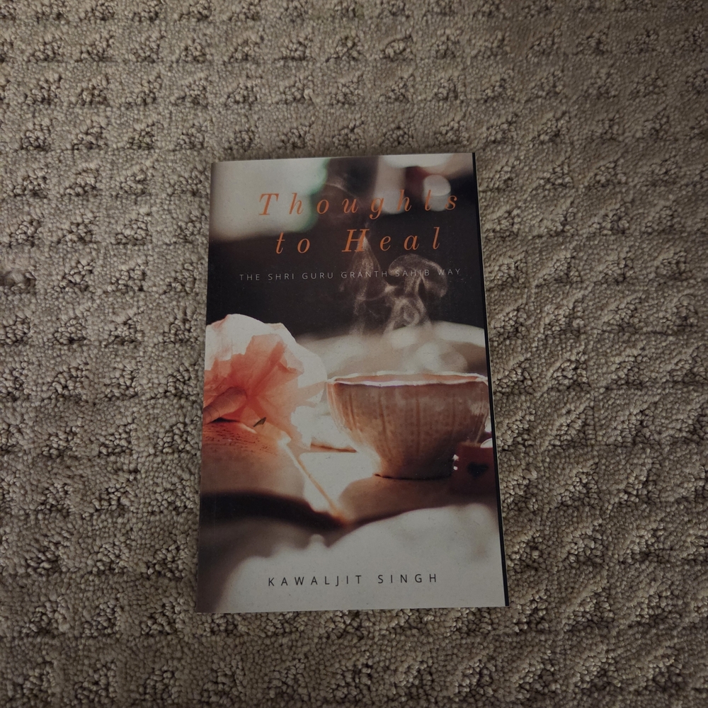 Thoughts to Heal by Kawaljit Singh - Soft Beige & Peach Cover